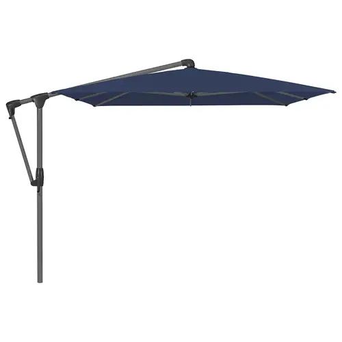 Glatz, Sunwing Casa Frithængende Parasol 300x240 cm Kat.5 Antracit Alu/530 Atlantic Glatz