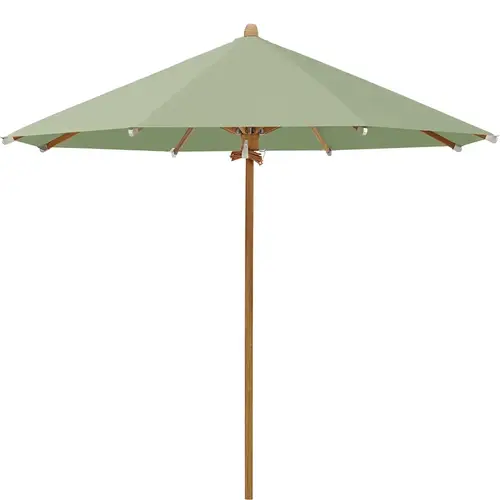 Glatz, Teakwood parasol 300 cm Kat.5 579 Pistacchio