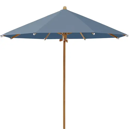 Glatz, Teakwood parasol 350 cm Kat.5 601 Waterfall