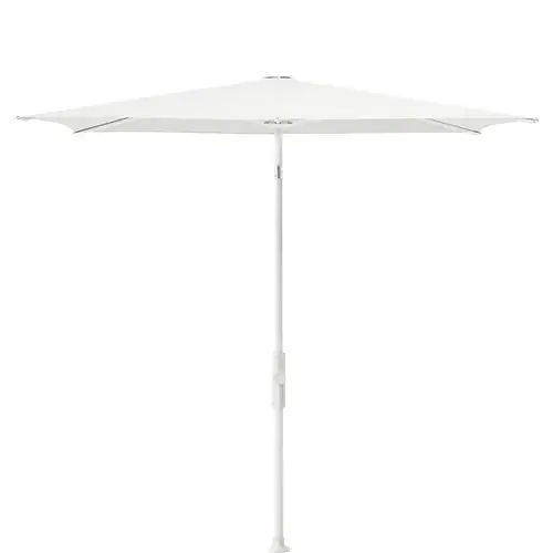 Glatz, Twist parasol 210x150 cm matt white Kat.5 510 White