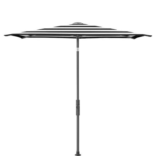 Glatz, Twist parasol 210x150 cm anthracite Kat.5 810 Black Stripe