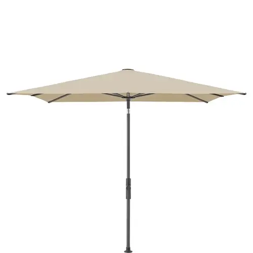 Glatz, Twist parasol 240x240 cm anthracite Kat.4 422 Cream