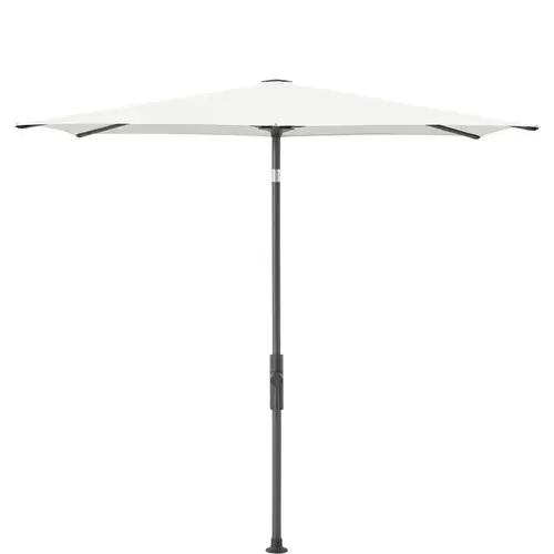 Glatz, Twist parasol 250x200 cm anthracite Kat.5 510 White