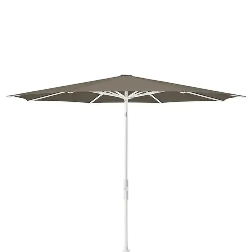 Glatz, Twist 270 cm parasol matt white Kat.5 611 Sandstone