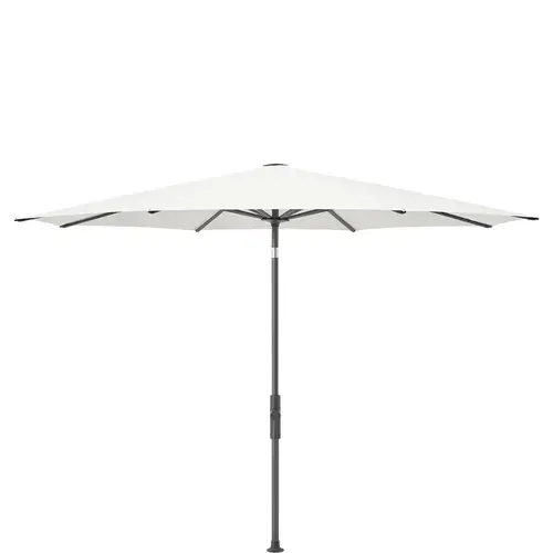 Glatz, Twist parasol 270 cm anthracite Kat.5 510 White