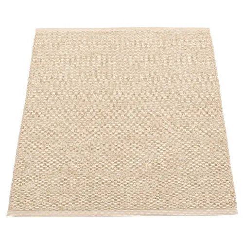 Pappelina, Svea tæppe 70x90 cm beige / champagne metallic