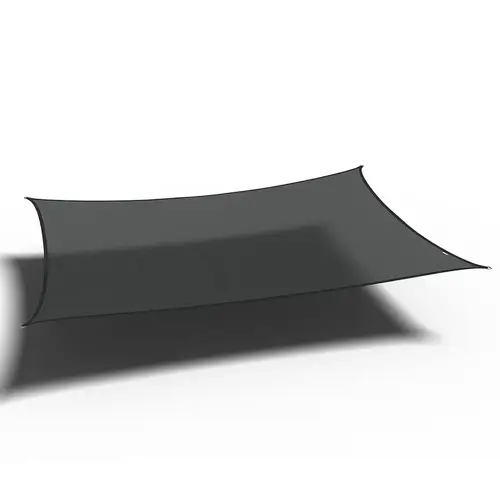 Platinum Sun & Shade, Coolfit Skygge sejl rektangel 500x300 cm Black