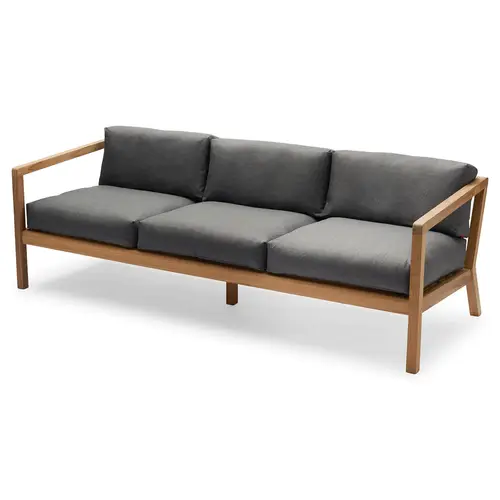 Skagerak, Virkelyst 3-Seater Charcoal Teak