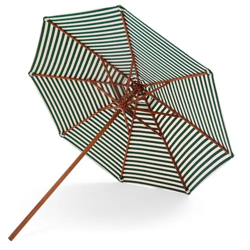 Skagerak, Messina Parasol Ø300 Dark Green Stripe