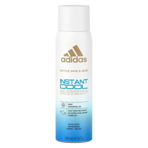 Adidas Instant Cool 24H Compressed Deodorant 100 ml