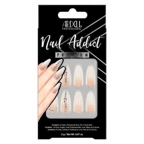 Ardell Nail Addict Nude Light Crystals