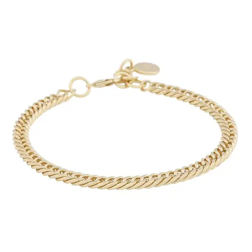 Snö Of Sweden South Bracelet Plain Gold 18,5 cm