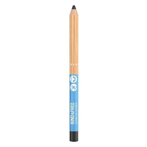 Rimmel London Kind & Free Clean Eyeliner Pencil 001 Pitch 1.1 g