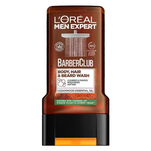 L'Oréal Paris Men Expert Barber Club Body, Hair & Beard Wash 300