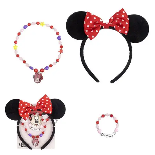 Artesania Cerda Kids Jewelry Pack Minnie 3pcs