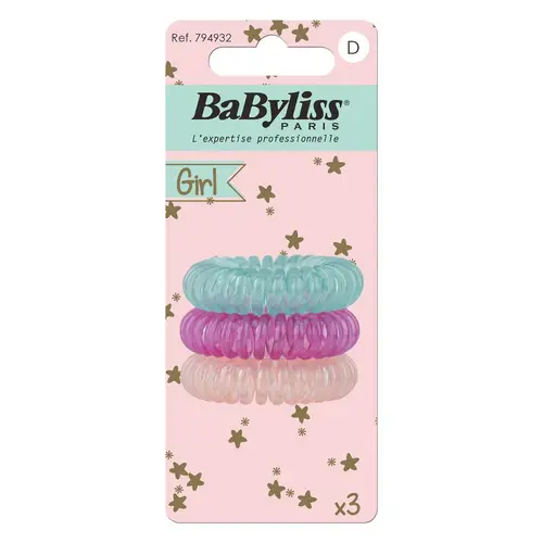 BaByliss Accessories Kids' Spiral Hair Ties