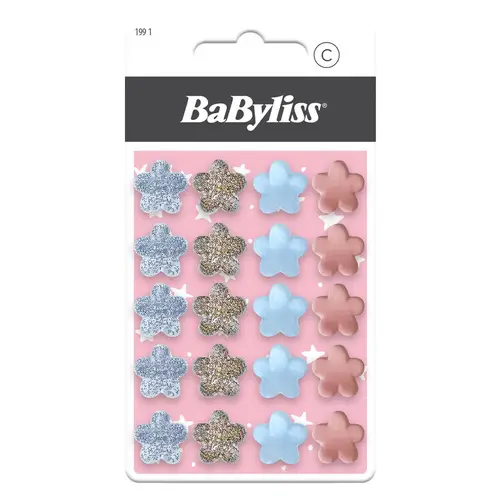 BaByliss Accessories Kids' Crocodile Clip 20pcs