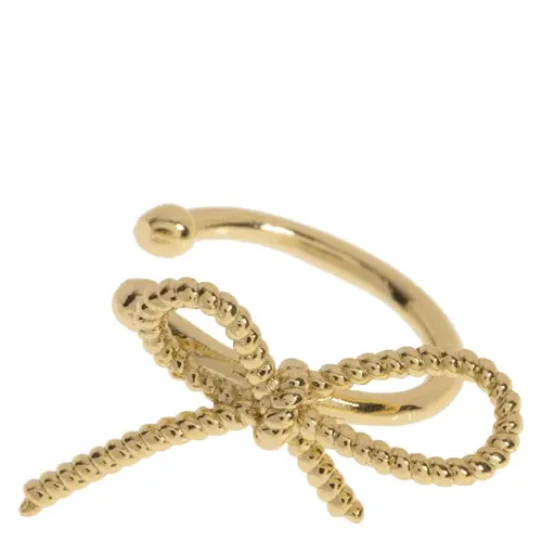 Timi Of Sweden Juliette Bow Ear Cuff Gold