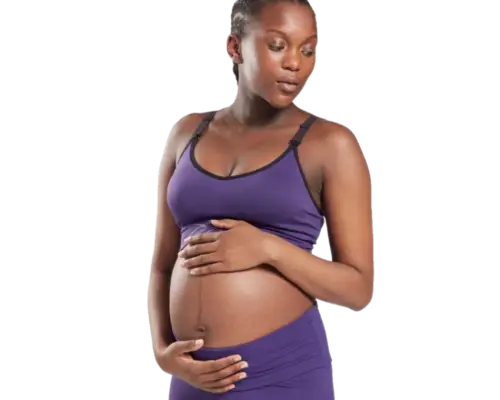 Reebok S Maternity Sports Bra - Komfortabel Amme-BH i Str. S til Gravide