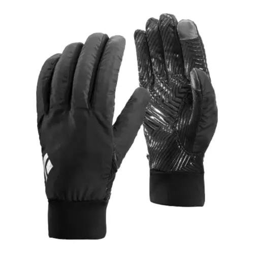 Black Diamond Mont Blanc Mitts - Str. XS, Åndbare Hurtig Handsker med Reflekser til Løb