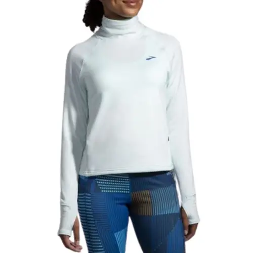 Brooks Notch Thermal Long Sleeve 2.0 - XL Dame, Blå | Svedabsorberende & Varm Trøje