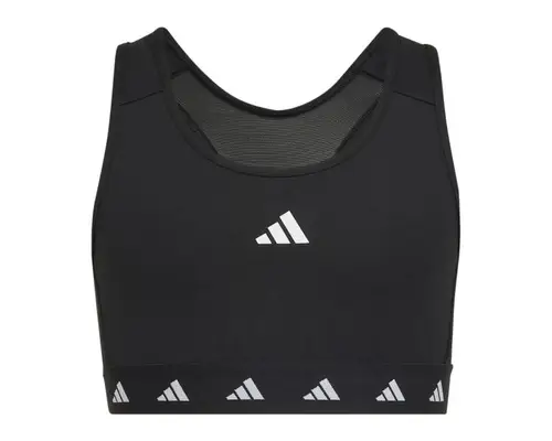 Adidas Tech Fit Power Bra - Junior Sports-BH, Middel Støtte, Str. 128, Komfortabel til Aktivitet