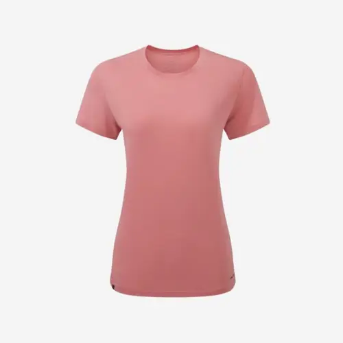 Ronhill Life Tencel T-shirt Dame M - Let, Åndbar & Komfortabel i Pink - Str. M