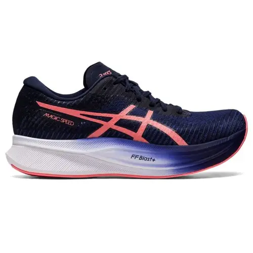 Asics Magic Speed 2 Dame Løbesko Str. 39 - Lynhurtig med Carbonplade, Fri Fragt!