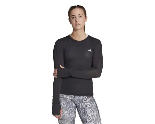 Adidas Fast Langærmet T-shirt Dame - XXS, Reflekser, Aeroready™, Genanvendt Materiale