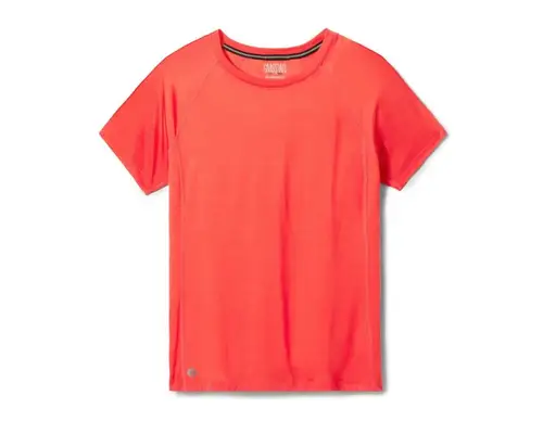 Smartwool Merino Sport Ultralite T-shirt Dame, XS - Svedtransporterende & Komfortabel Rød