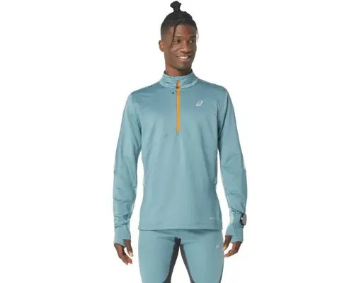 Asics Actibreeze™ ½ Zip Midlayer Herre - Grøn Refleks Trøje, Str. S