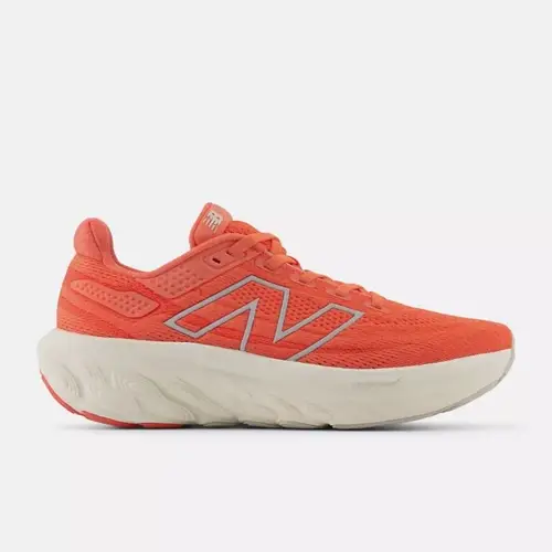 New Balance Fresh Foam X 1080 v13 - Str. 41, Stødabsorberende Løbesko til Dame, Orange, Let & Komfortabel