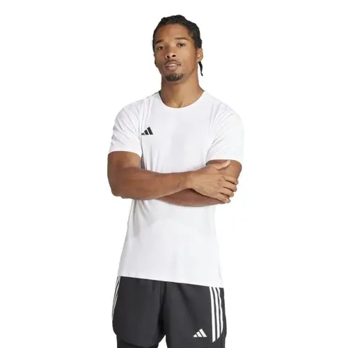 Adidas Adizero T-shirt, Herre XL, Hvid - Let & Reflekterende, 100% Genanvendt