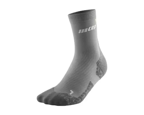 CEP Ultralight Compression Mid Cut Socks Grå - Løbe Kompressionsstrømper