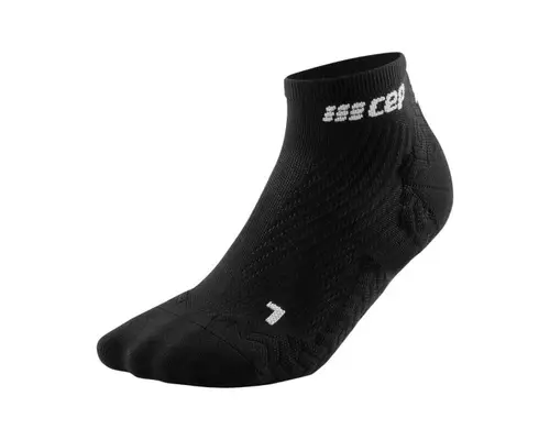 CEP Ultralight Compression Low Cut Socks Sort - Løbe Kompressionsstrømper