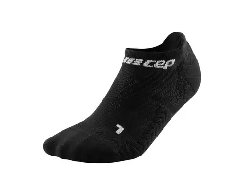 CEP Ultralight Compression No Show Socks Sort - Løbe Kompressionsstrømper