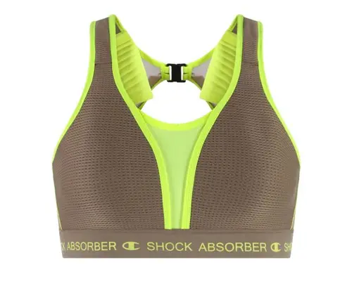 Shock Absorber Ultimate Run Bra Padded Grå - Sports BH