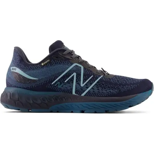 New Balance 880 GTX - Str. 44½, Blå - Stødabsorberende Løbesko til Herre, Komfortabel Træning