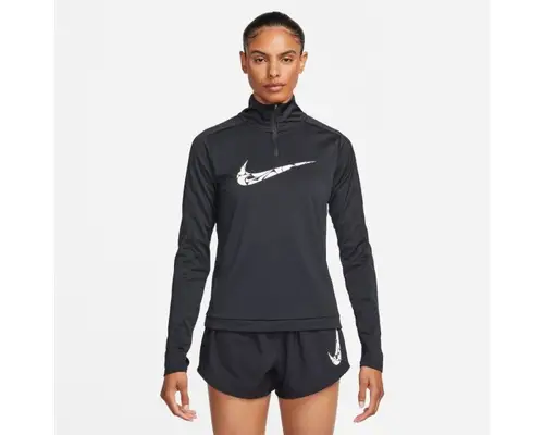 Nike Dri-FIT 1/4-Zip Mid-layer, Dame, Str. L - Reflekterende Trøje til Aktivitet