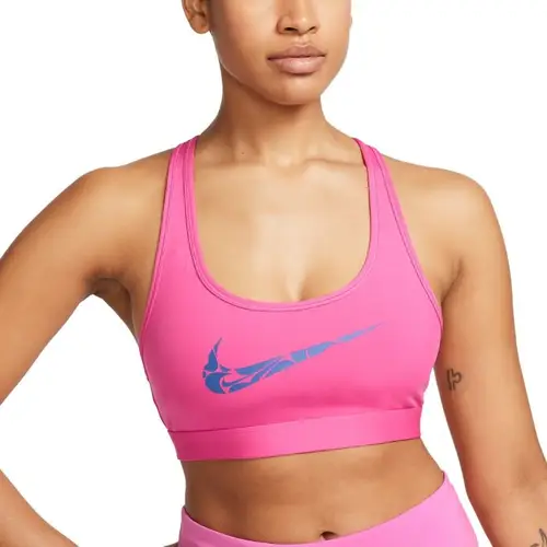 Nike Swoosh Light Support Bra - Bæredygtig Sports-BH til Dame, Str. L, Komfortabel & Støttende