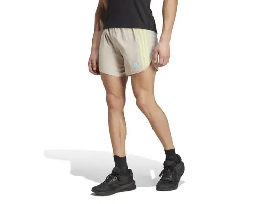 Adidas Own The Run 3-stripe 5" Shorts Brun -