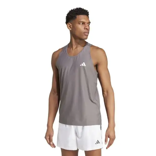 Adidas Own The Run Tanktop, XL, Grå, Reflekterende Detaljer, Aeroready Teknologi - Herre