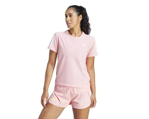 Adidas Own The Run B Running T-shirt Pink - T-shirt