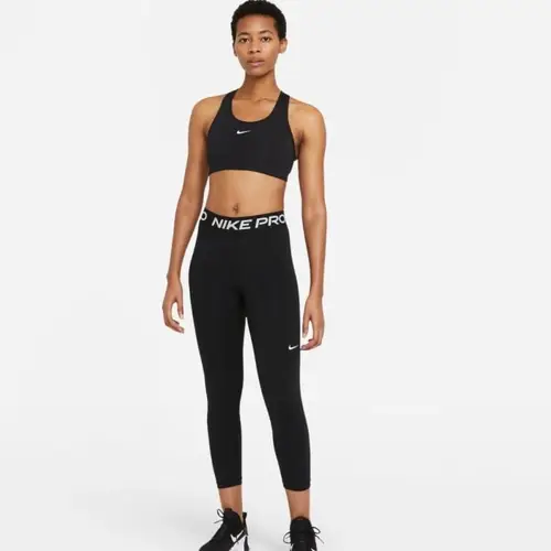 Nike Pro 365 Crop Tights Dame - Str. L, Dri-FIT, Reflekser til Løb & Træning