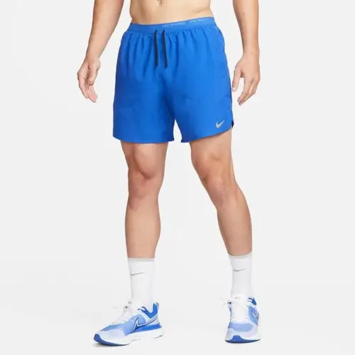 Nike Dri-FIT Stride 7" Lined Shorts, Herre, Str. L - Komfortable løbeshorts i blå til aktive mænd