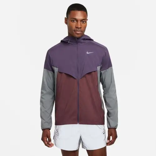 Nike Impossibly Light Windrunner Jakke XL Herre - Lilla, Letvægts, Åndbar & Vindafvisende