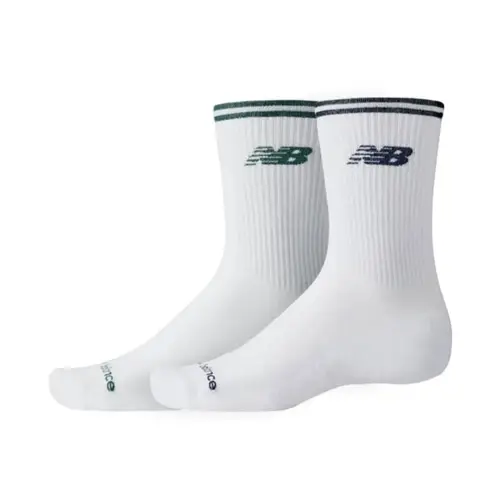 New Balance Running Stripe Midcalf Socks - 2 Pack