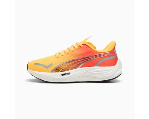 Puma Velocity Nitro 3 Fade Str: 42½ (Herre) Orange / Gul - Stødabsorberende Alsidig Neutral Løbesko - God til daglig træning | Fri fragt