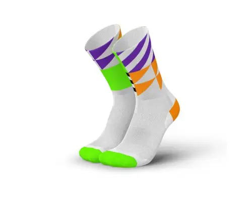 Incylence Ultralight Elements Socks Hvid / Sort / Orange / Lilla / Grøn - Løbestrømper