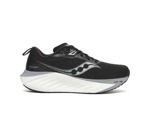 Saucony Triumph 22 Wide Sort - Løbesko 37½ Dame